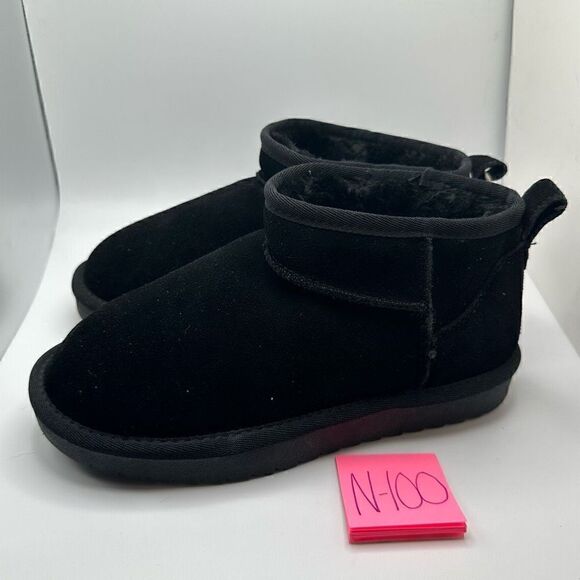 CUSHIONAIRE Women's pull on boot 6 BLACK - Picture 3 of 7